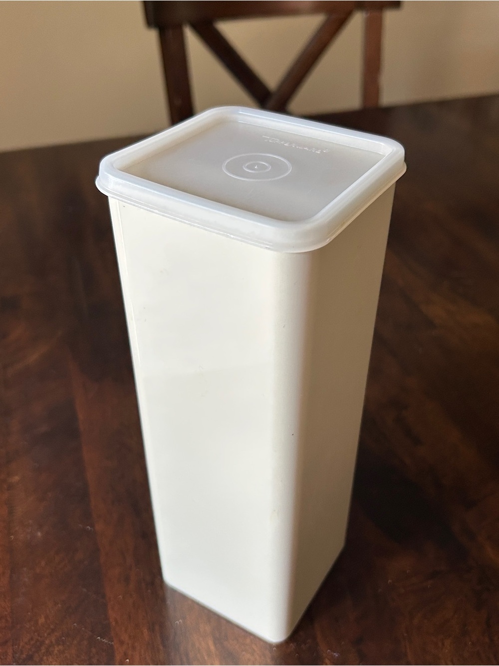 Vintage Tupperware Almond Beige Velveeta Cheese Block Cracker Keeper #1696 3-Pc